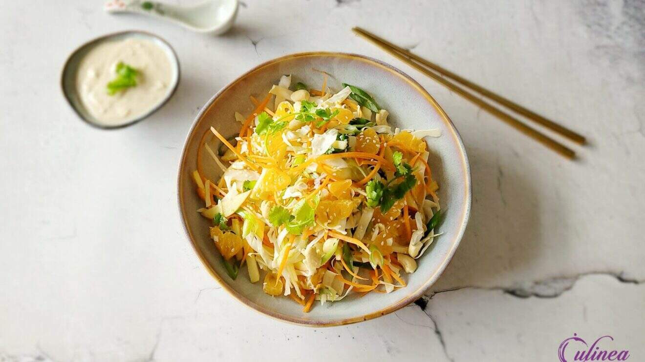 Chinese koolsalade met mandarijn