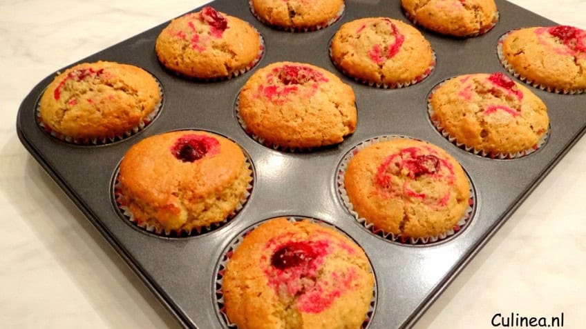 Cranberry muffins