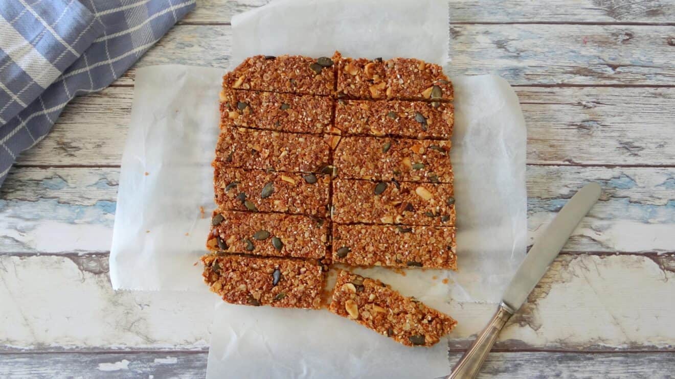 Flapjacks met paranoten