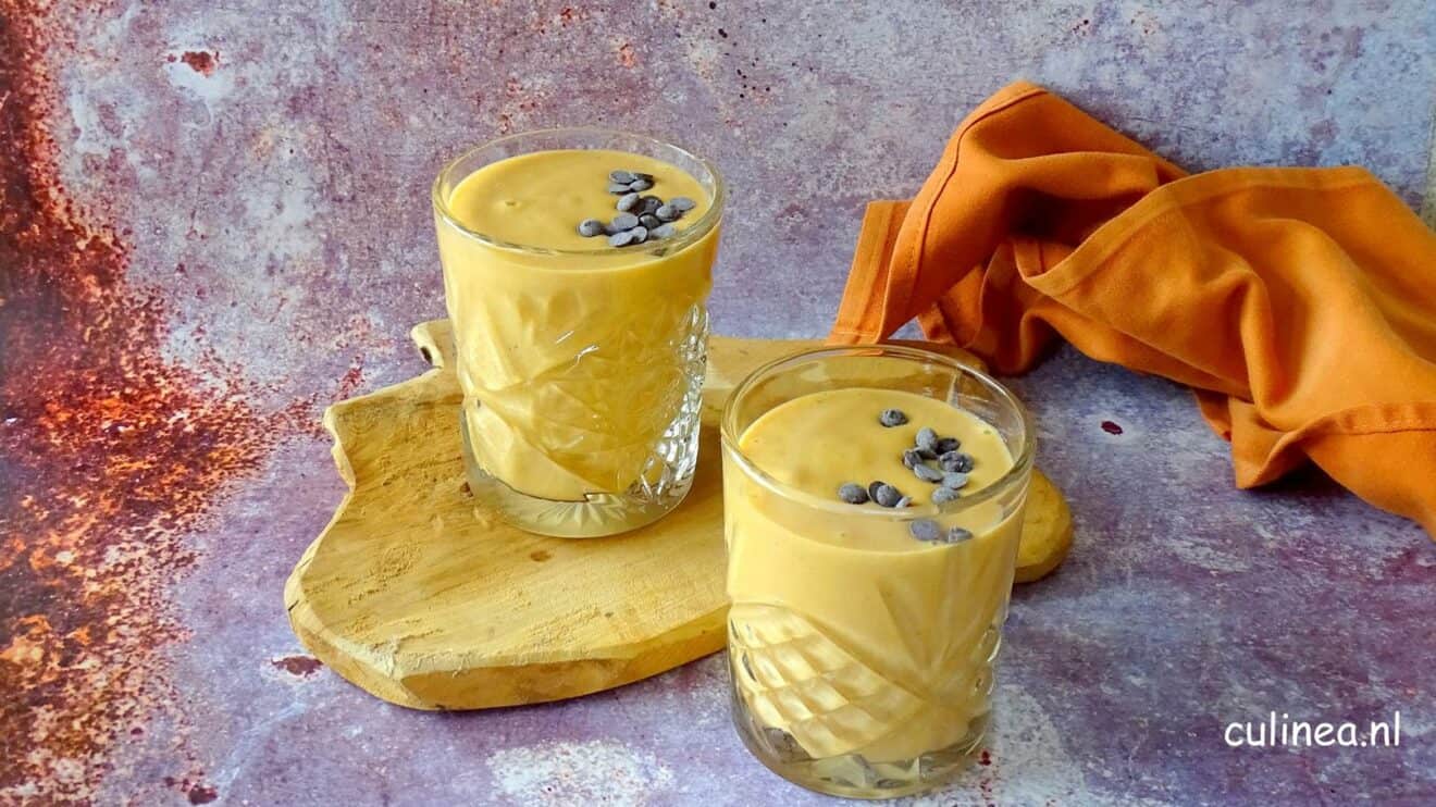 Zoete aardappel smoothie