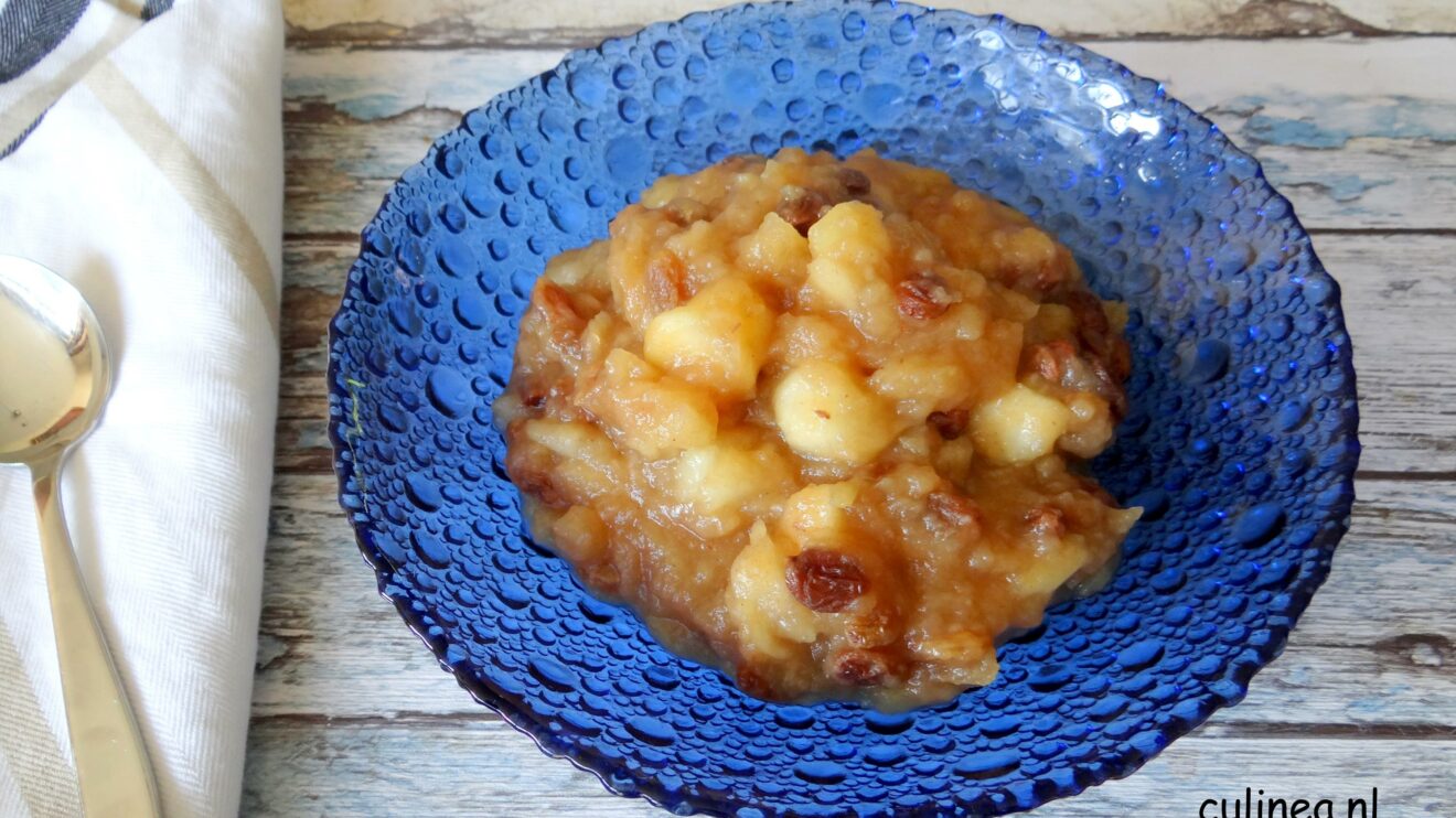 Kruidige appelcompote