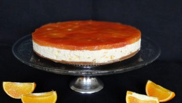 Bloedsinaasappel cheesecake