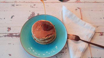 Kruidige pannenkoekjes met koffie