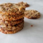 Chocolate chip cookies met pecannoten