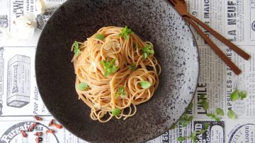 Spaghetti aglio e olio