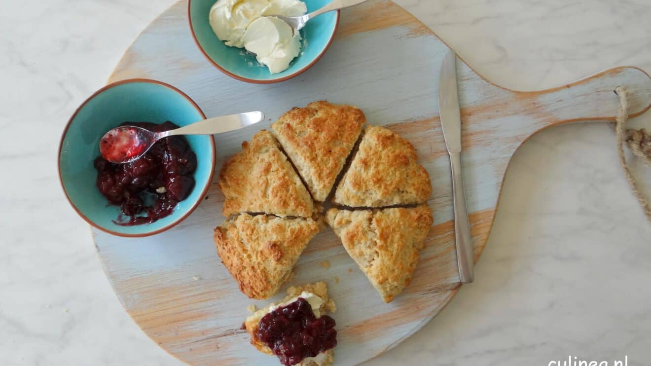 Verwenontbijtje met Scones