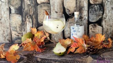 Gin & Tonic met peer, gember en kaneel