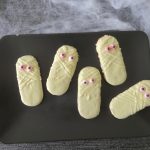 Halloween mummie koekjes
