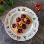 Cranberry amandelspijs taartjes