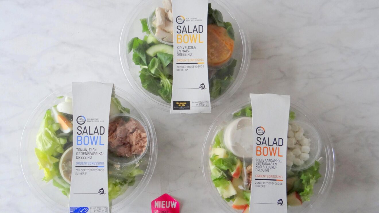 Nieuwe Saladbowls van Albert Heijn