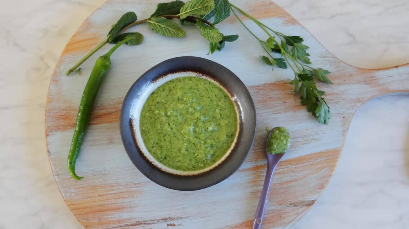 Thaise groene chilisaus