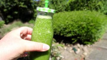 Verfrissende groene smoothie