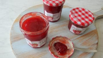 Aardbeienjam maken