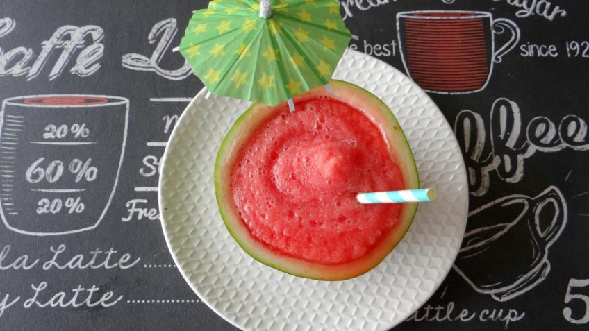 Frozen watermeloen cooler