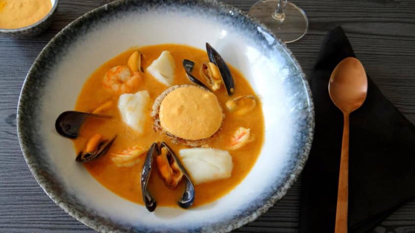 Bouillabaisse met rouille