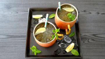 Moscow mule cocktail