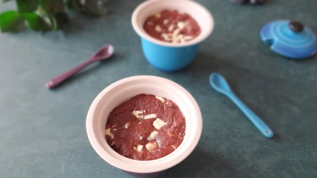 Brownies in een potje