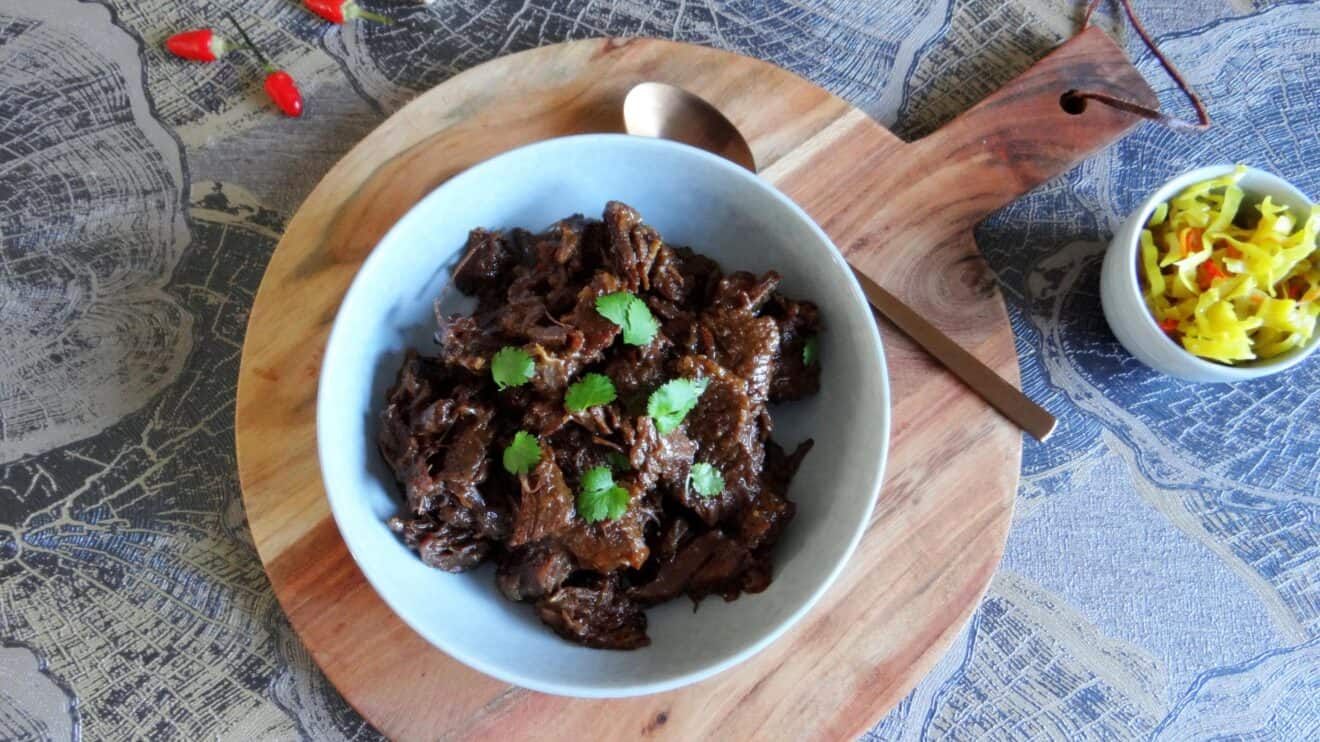 Pittige en zoete Indische pulled beef