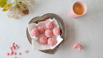 Ruby chocolade truffels