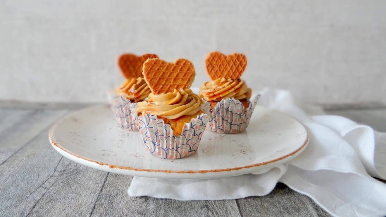 Stroopwafel muffins