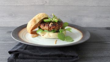 Aziatische hamburger speciaal