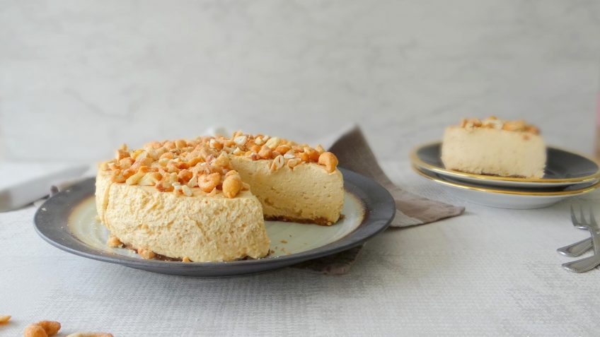 Cheesecake met dulce de leche