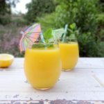 Tropische mango Limoncello cocktail