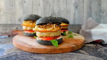 Piri piri kipburger met rookkaas