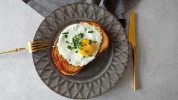 Croque madame tosti