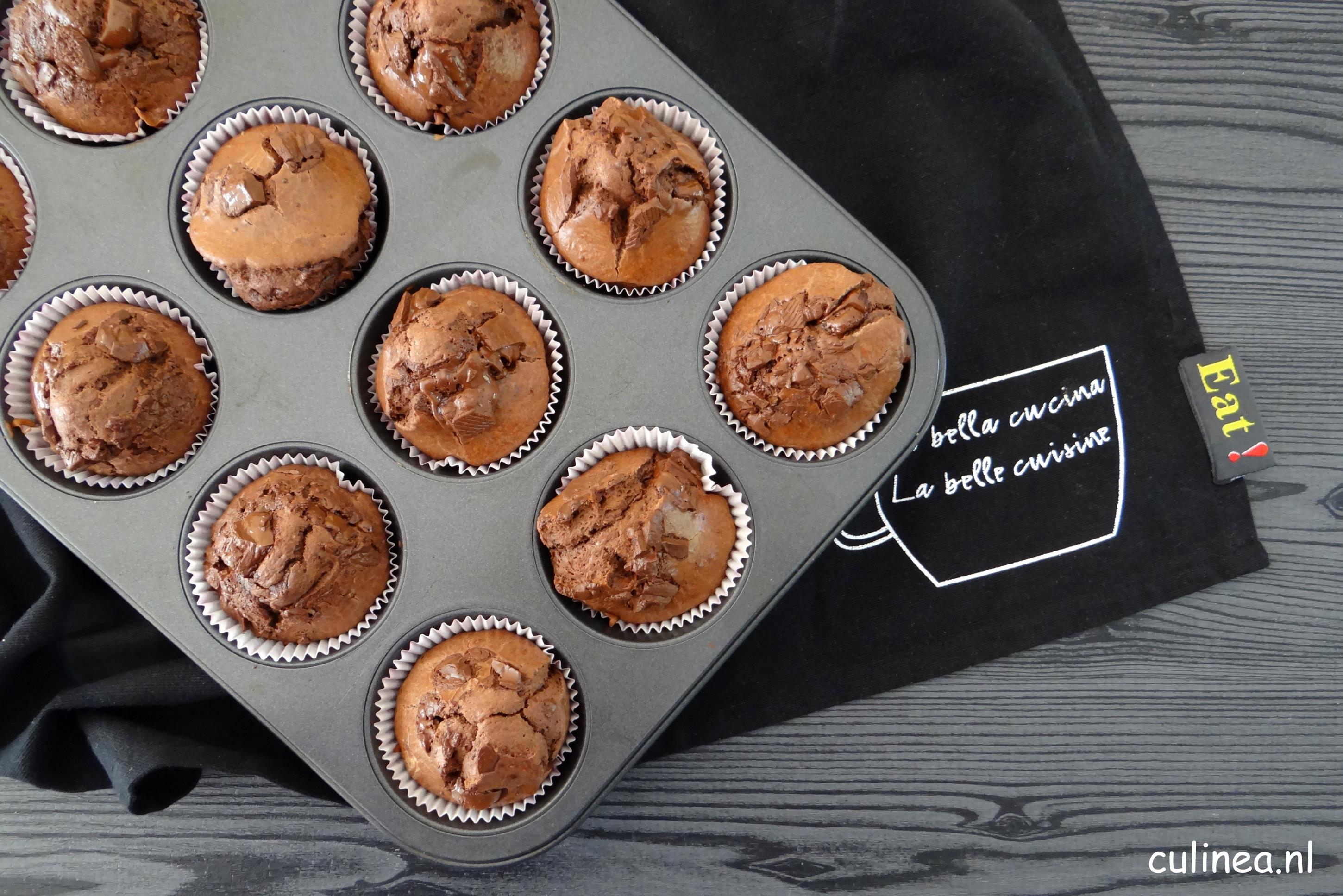 Mokka muffins met chocolade 8 (Copy) - Culinea.nl;