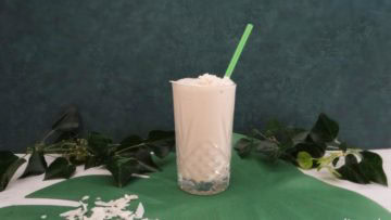 Vietnamese koffie milkshake