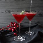 Feestelijke bramen Prosecco cocktail