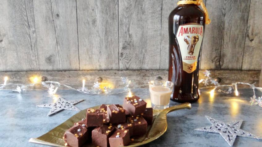 Chocolade fudge met Amarula