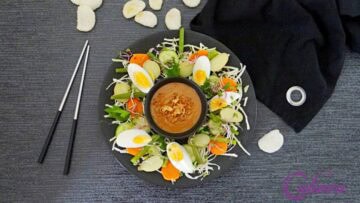 Gado Gado met satésaus