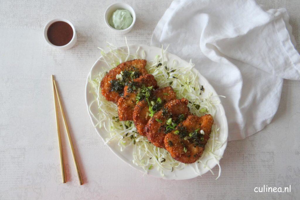 Japanse schnitzel Tonkatsu Culinea.nl;