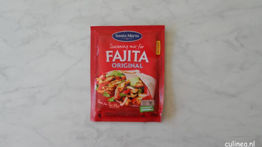 Fajita’s met kip en paprika