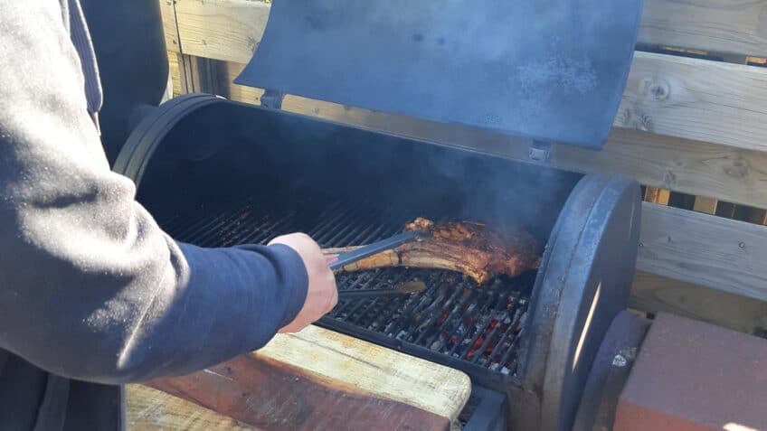 reverse searing reverse searing