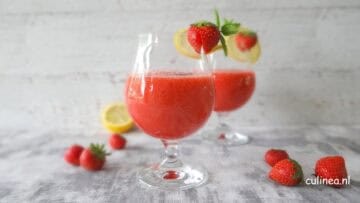 Aardbei mocktail