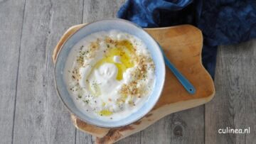 Labneh van geitenyoghurt