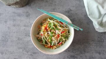 Thaise groene mango salade