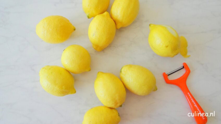 Zelf Limoncello maken