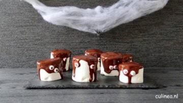 Halloween marshmallow monsters