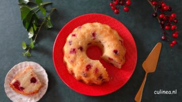 Cranberry ricotta tulband