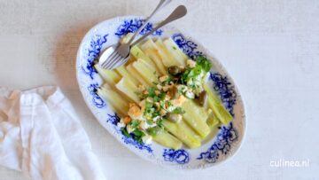 Poireaux vinaigrette is een klassiek Frans recept