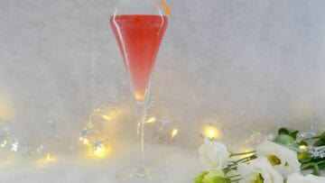 Feestelijke Champagne cocktail