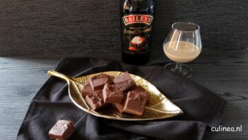 Baileys salted caramel chocolade fudge