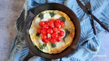 Caprese frittata