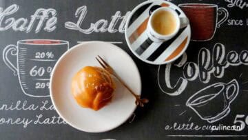 Bossche Bollen met gekarameliseerde witte chocolade