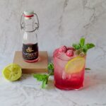 Frambocello cocktail met limoen