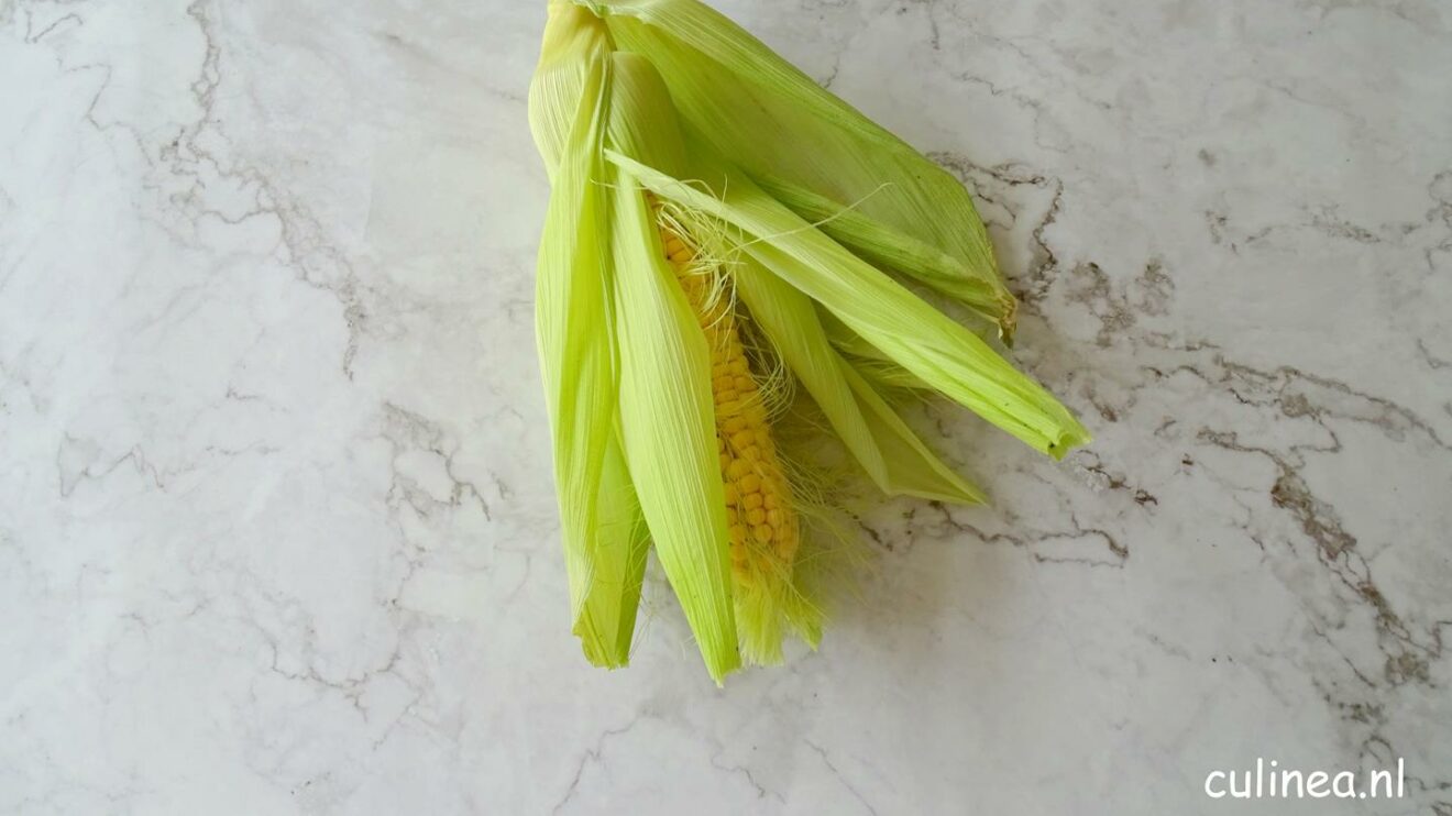 Vegetarische maïs ribbetjes